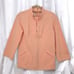 Vintage Andrea Gayle 2 pc Pant Suit Woman XS? Peach Pink 1970s Retro Chic Preppy