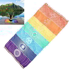 4 USHOT Rainbow Chakra Tapestries