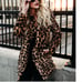 Leopard Prints Faux Fur Coat autumn winter women coat