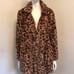Leopard Prints Faux Fur Coat autumn winter women coat