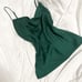 satin cowl neck cami tank top