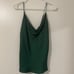 satin cowl neck cami tank top