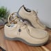 Footprint by Birkenstock Leather Lace up Loafers Comfy Cork midsoles Size 40