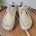 Footprint by Birkenstock Leather Lace up Loafers Comfy Cork midsoles Size 40
