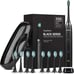 SoniClean Black Series Ultra Sonic Whitening Toothbrush with 8 DuPont Brush head