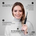 SoniClean Black Series Ultra Sonic Whitening Toothbrush with 8 DuPont Brush head