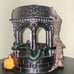 Bath & Body Works Light-Up Haunted Gazebo 3-Wick Candle Holder NIB Halloween