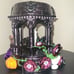 Bath & Body Works Light-Up Haunted Gazebo 3-Wick Candle Holder NIB Halloween