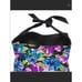 Tropical Escape Floral Halter Skirt One Piece