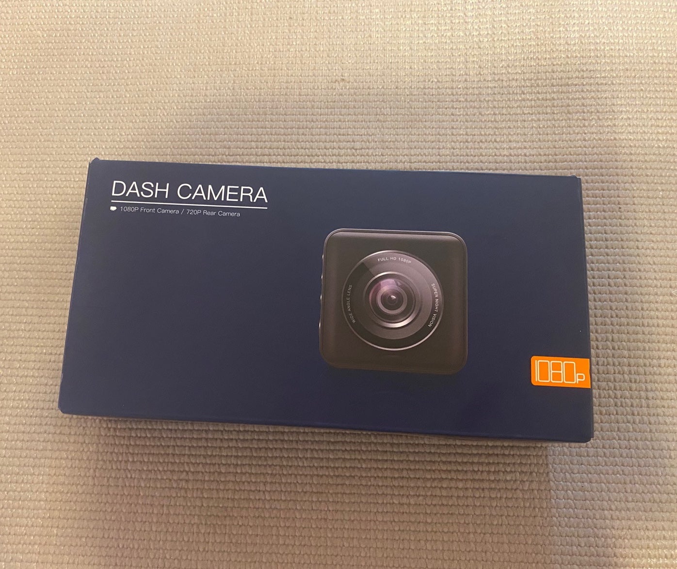 Dash camera, back and front camera recording