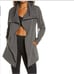 Zella faux fur lined wrap jacket