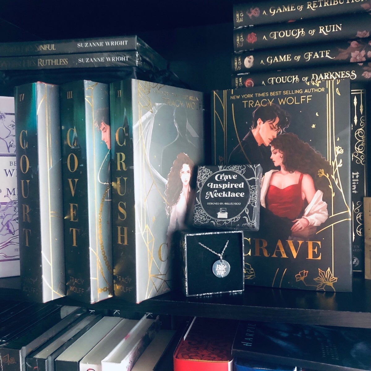 Bookish Box Crave Necklace and Book Set Bundle and with Bonuses!