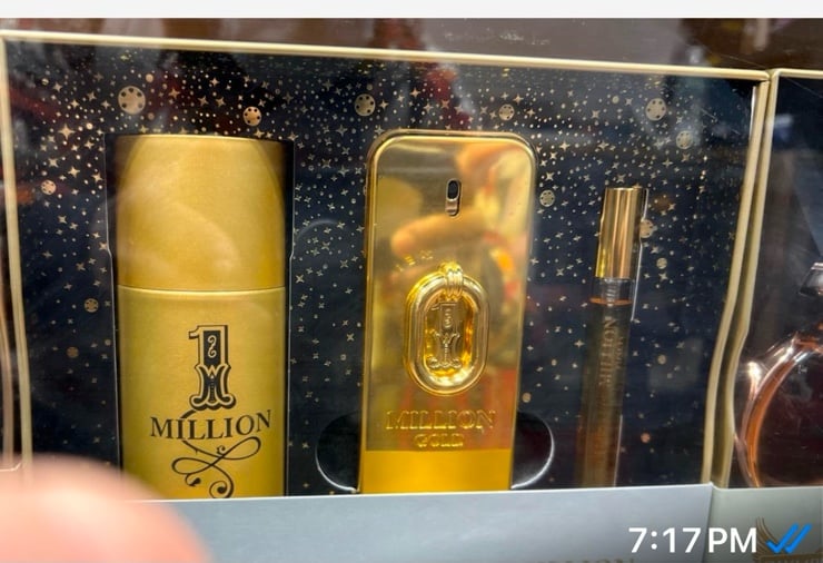 Million Gold Eau de Parfum gift set