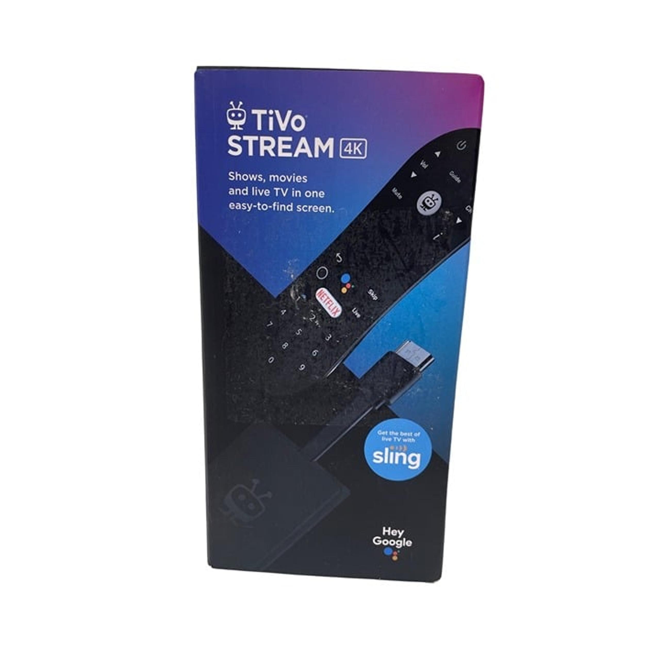 TiVo Stream 4K  Every Streaming App/ Live TV on One Screen  4K UHD, Dolby Vision