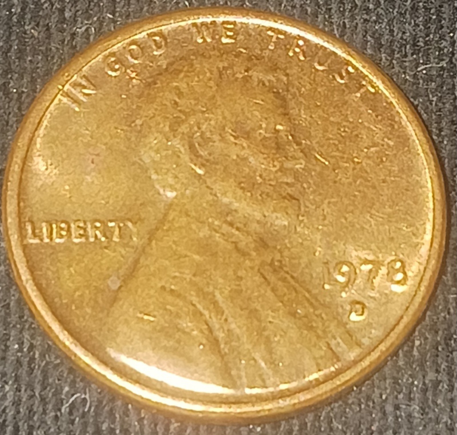 1978 D double die penny
