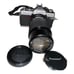 MINOLTA XG 1 35mm FILM CAMERA W/ PROMASTER SP MC ZOOM 52mm 80-200mm LENS