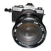 MINOLTA XG 1 35mm FILM CAMERA W/ PROMASTER SP MC ZOOM 52mm 80-200mm LENS