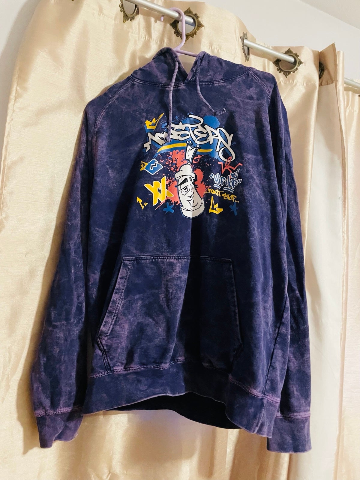 Mineral dye hoodie