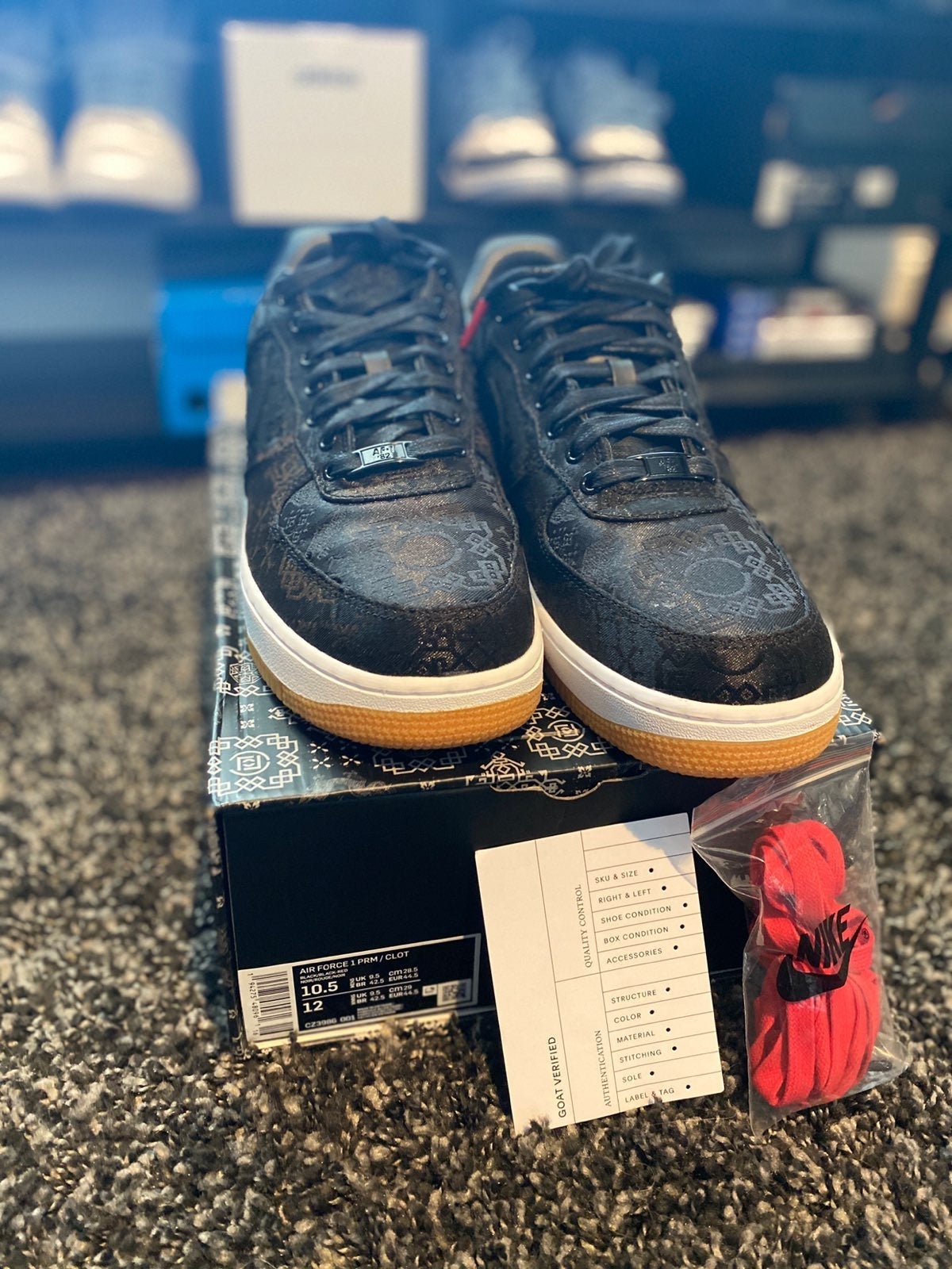 DS AF1 Fragment Design x CLOT