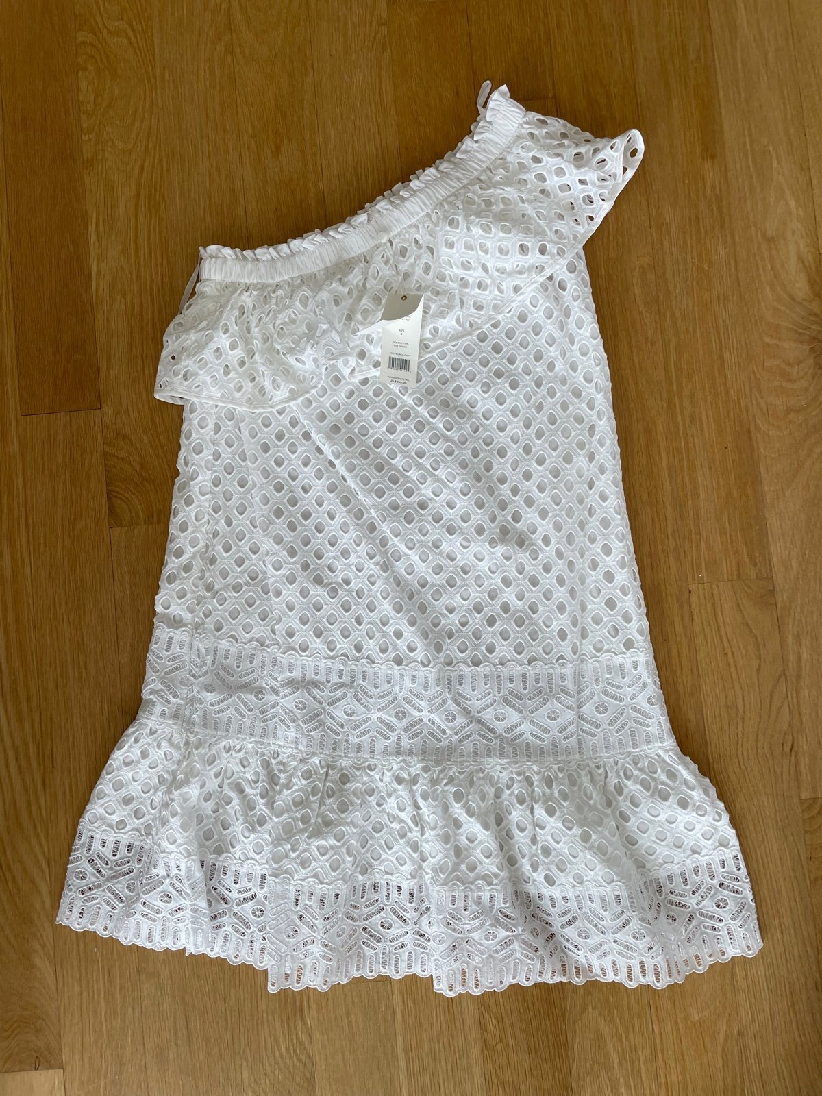Tory Burch Zoe Dress- one shoulder. Brand new with tags