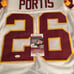 WASHINGTON FOOTBALL TEAM CLINTON PORTIS AUTOGRAPHED SIGNED JERSEY PSA COA