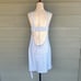 Rumored “Loverboy” Mini Dress in Forget-Me-Not Print