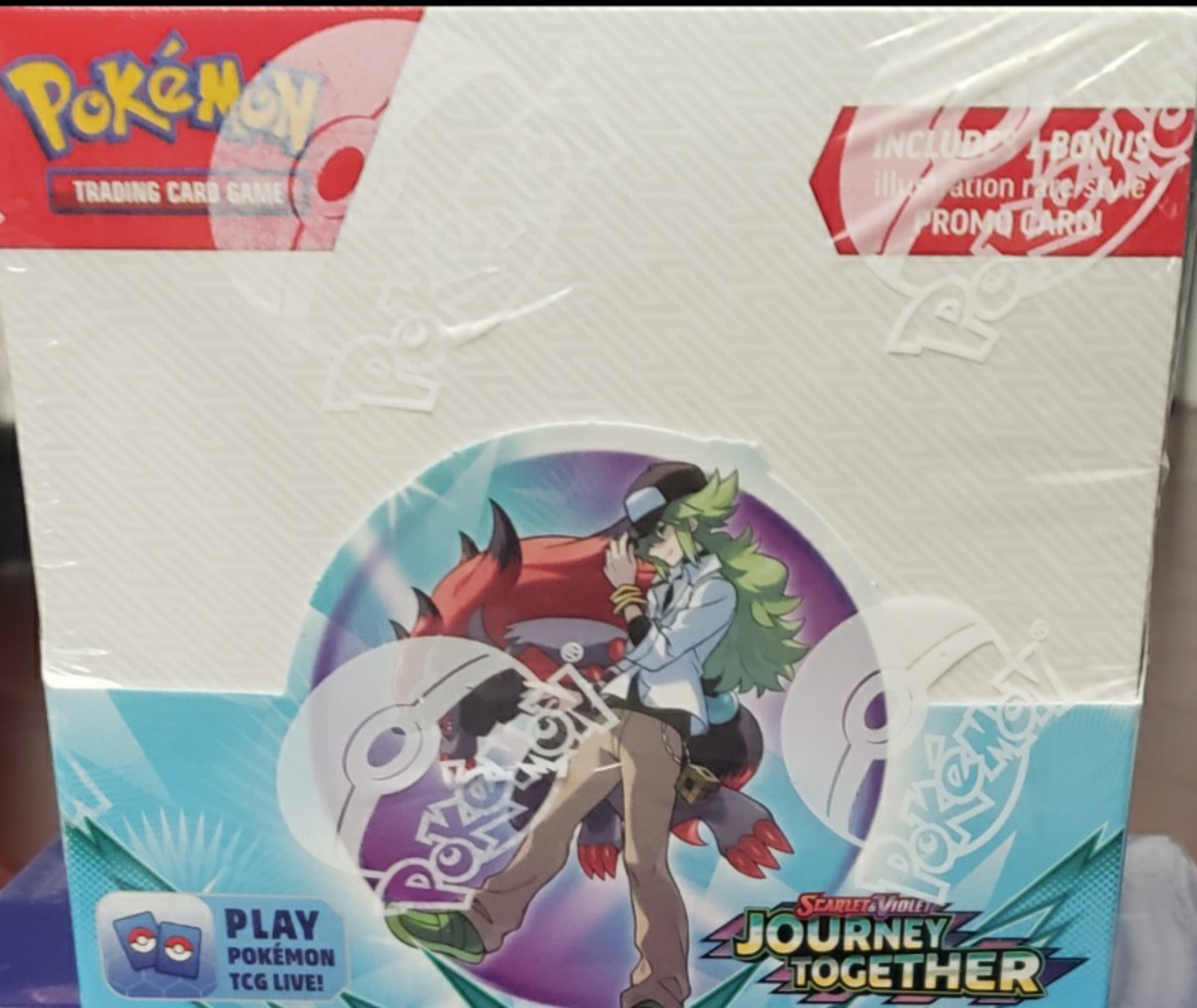Pokemon Journey Together Booster Box w/promo card