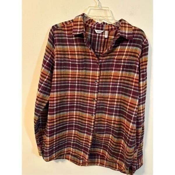 Woolrich Madras Light Flannel Check Shirt