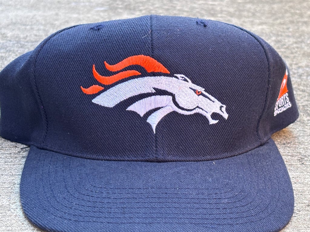 Vintage Denver Broncos Hat 90s Sports Specialties Snapback