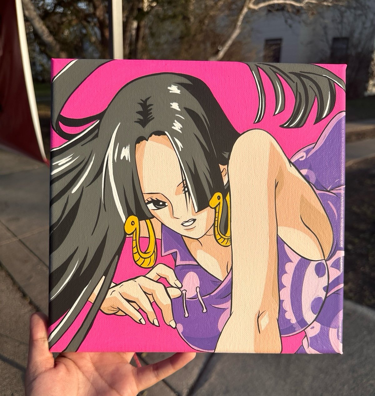 Boa Hancock painting