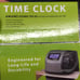 Time clock for office