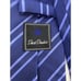 David Donahue Blue Striped Necktie 100% Silk Made in USA