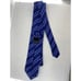 David Donahue Blue Striped Necktie 100% Silk Made in USA