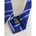 David Donahue Blue Striped Necktie 100% Silk Made in USA
