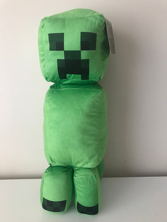 Giant Creeper Plush Toy 18 inches tall. Soft. Official. NWT