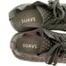 Suavs The Zilker Gum Sneaker Shoes Black Clay Lace Up Size 10