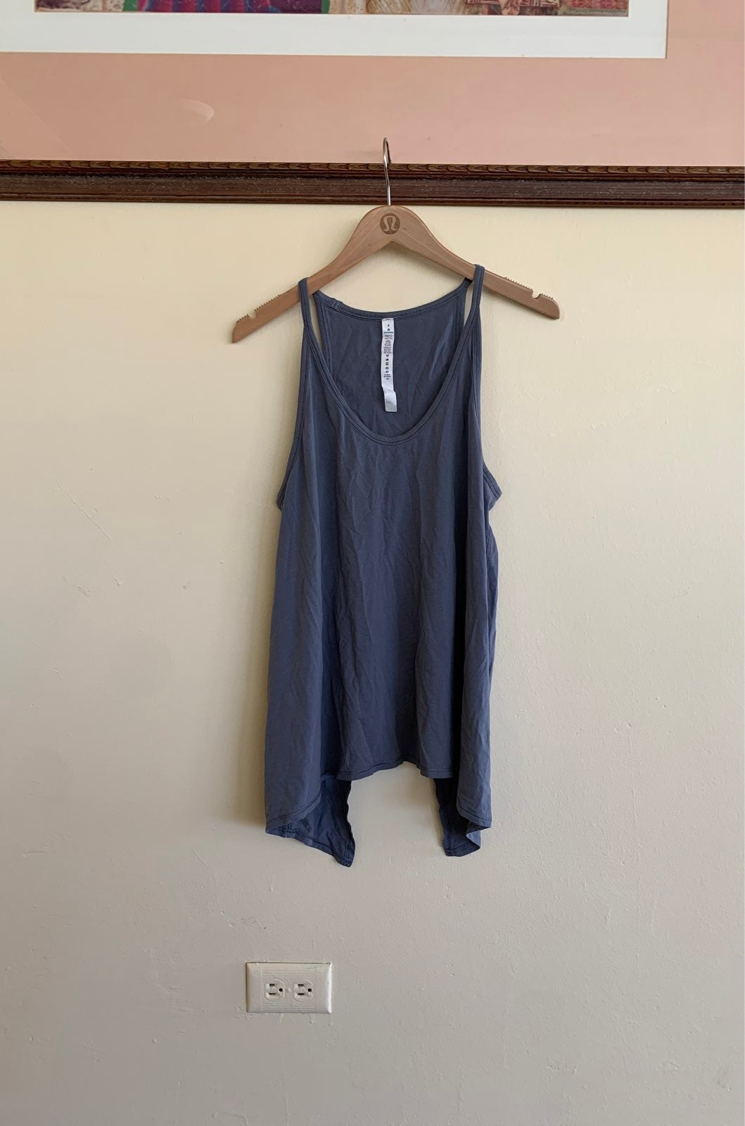 Lululemon Bluish-Grey Devout Sleeveless Tank Top 8
