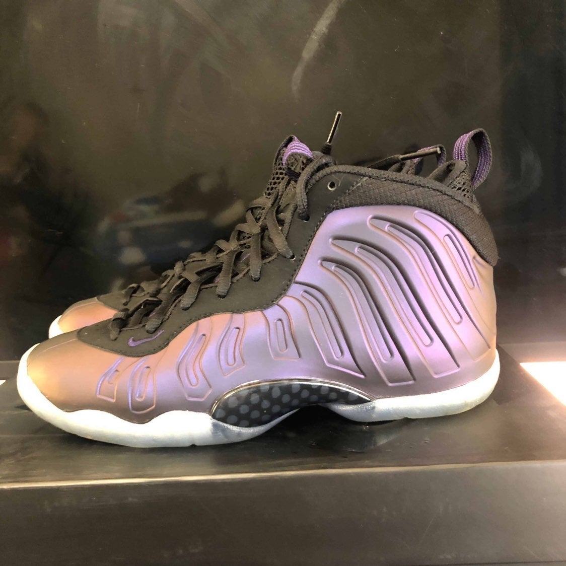Eggplant little posite one