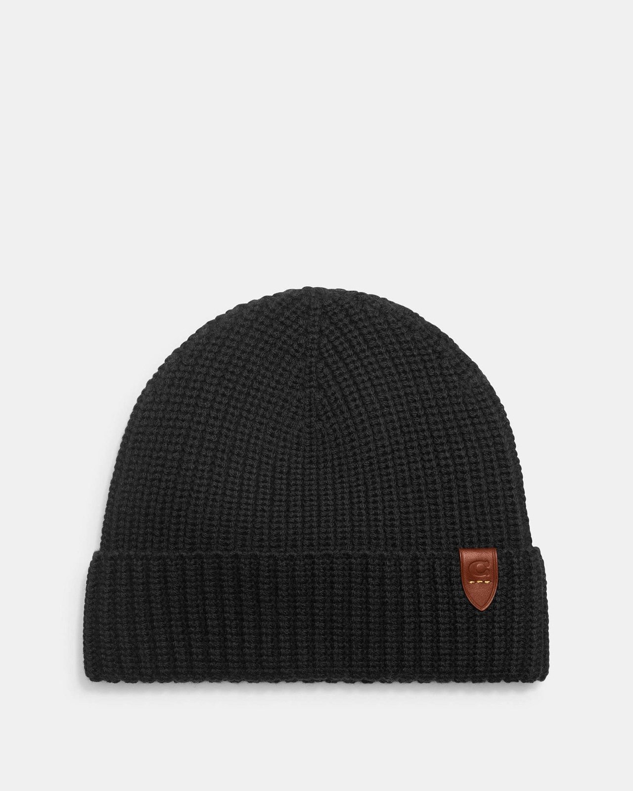 Coach Rib Knit Merino Wool Hat 86553
