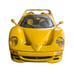 Maisto 1995 Ferrari F50 Yellow Diecast Model Car 1/18 Scale