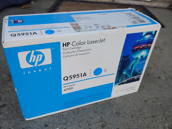 HP 4700 Cyan Toner Cartridge Q5951A