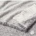 60 x80 Marled Boucle Bed Throw with Fringe Gray - Threshold
