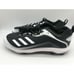 Adidas Men’s Icon 6 Bounce Ironskin Baseball Cleats Black White EG6552 Size 14