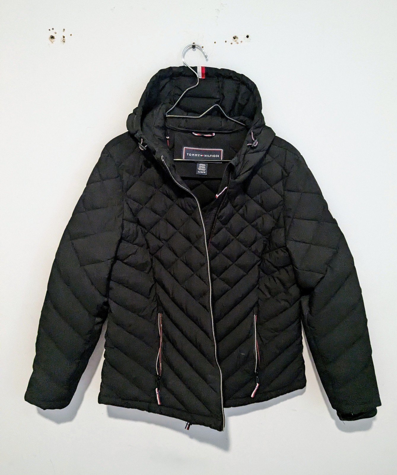 Black Tommy Hilfiger Jacket Size XL