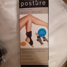 V Posture foot pain Night Splint OneSz