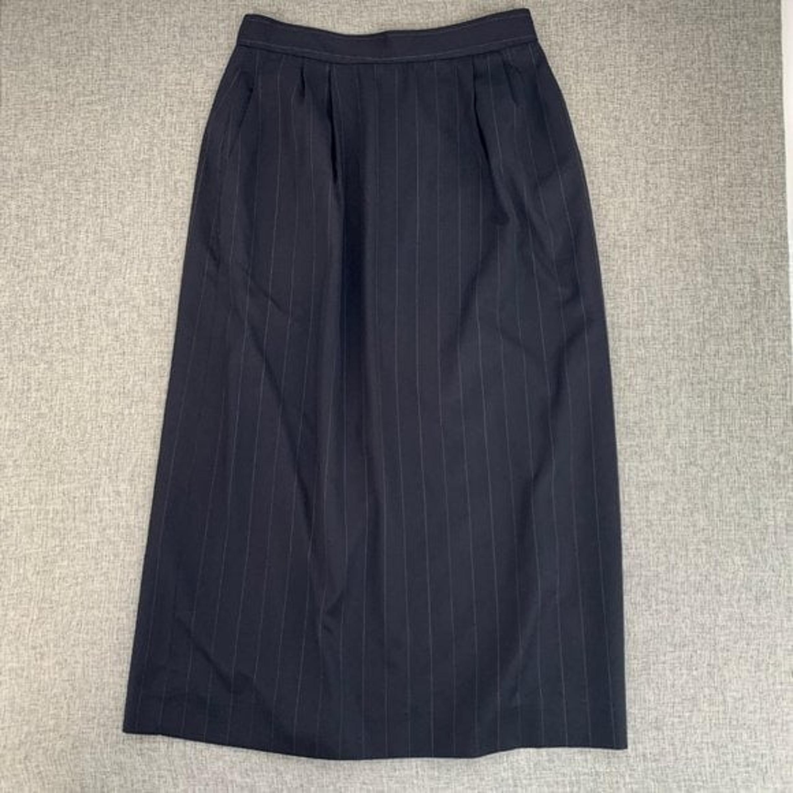 Austin Reed by Regent Street Vintage Long Dress Skirt Navy Blue Size 12