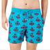 Vilebrequin Moorea Pranayian Turtles Superflex Swim Trunks L