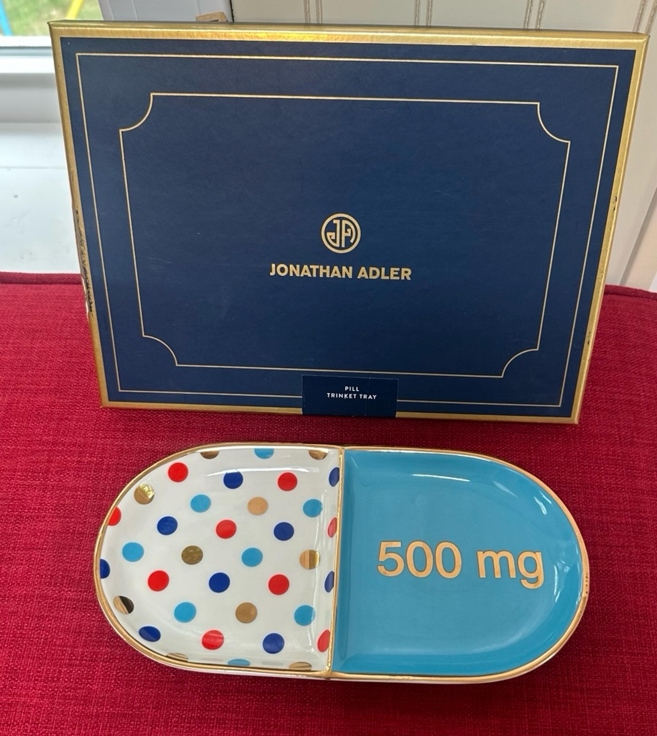 Jonathan Adler Pill Full Dose Trinket Tray Dish