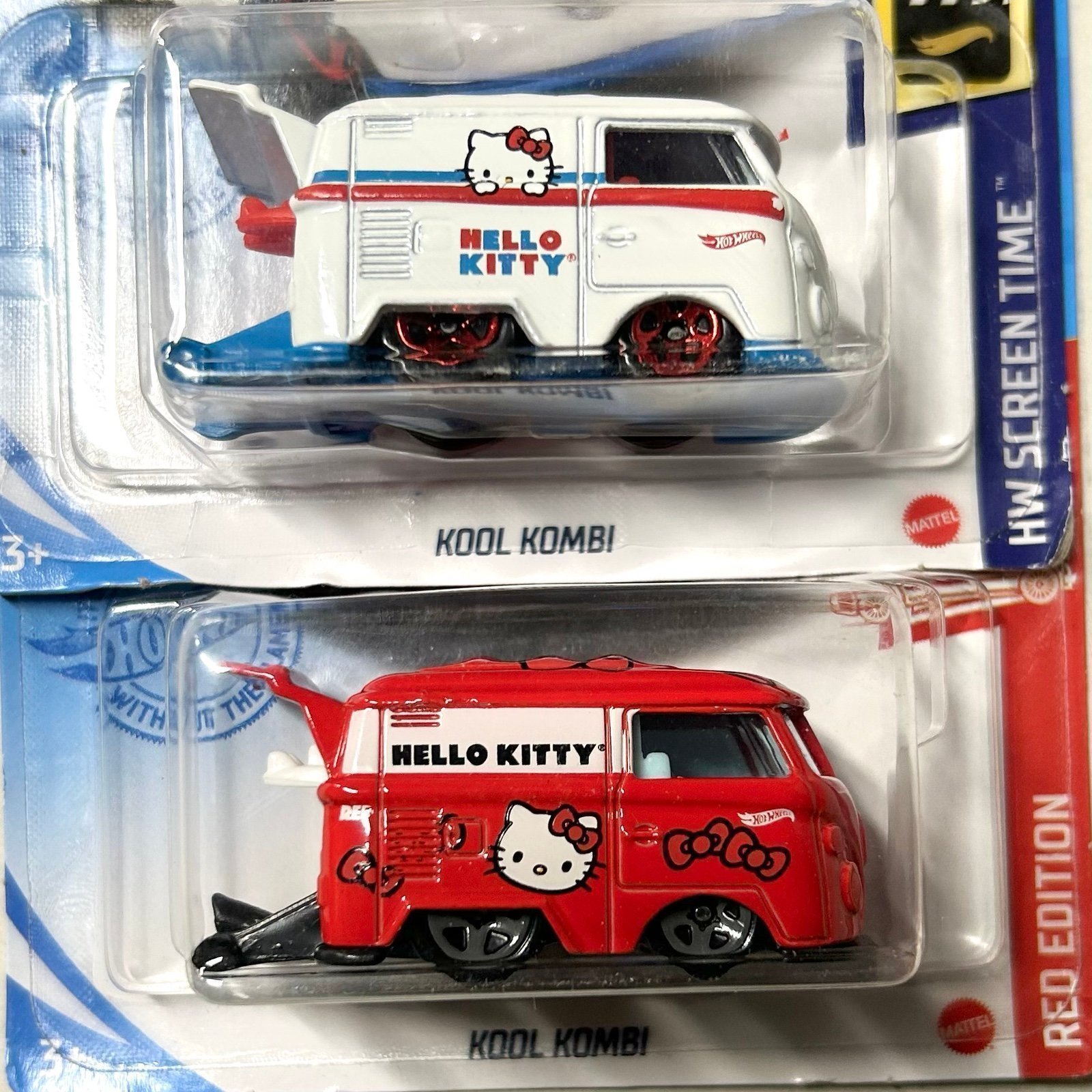Hello Kitty Kool Kombi Hot Wheels - Rare RED EDITION!