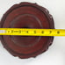 Berkeley Designs Wooden Round Display Stand Holder Carved Base Wood 7”W